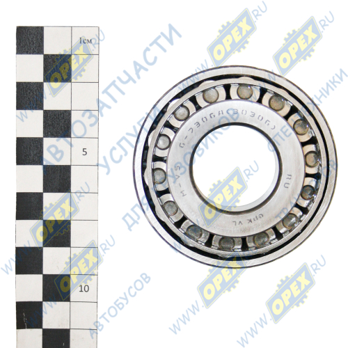 6-7306 A Подшипник 30х72х20,8 ролик.радиал.конич. 1-ряд.; рулевого упр./МАЗ.МТЗ/ Волжский Стандарт1